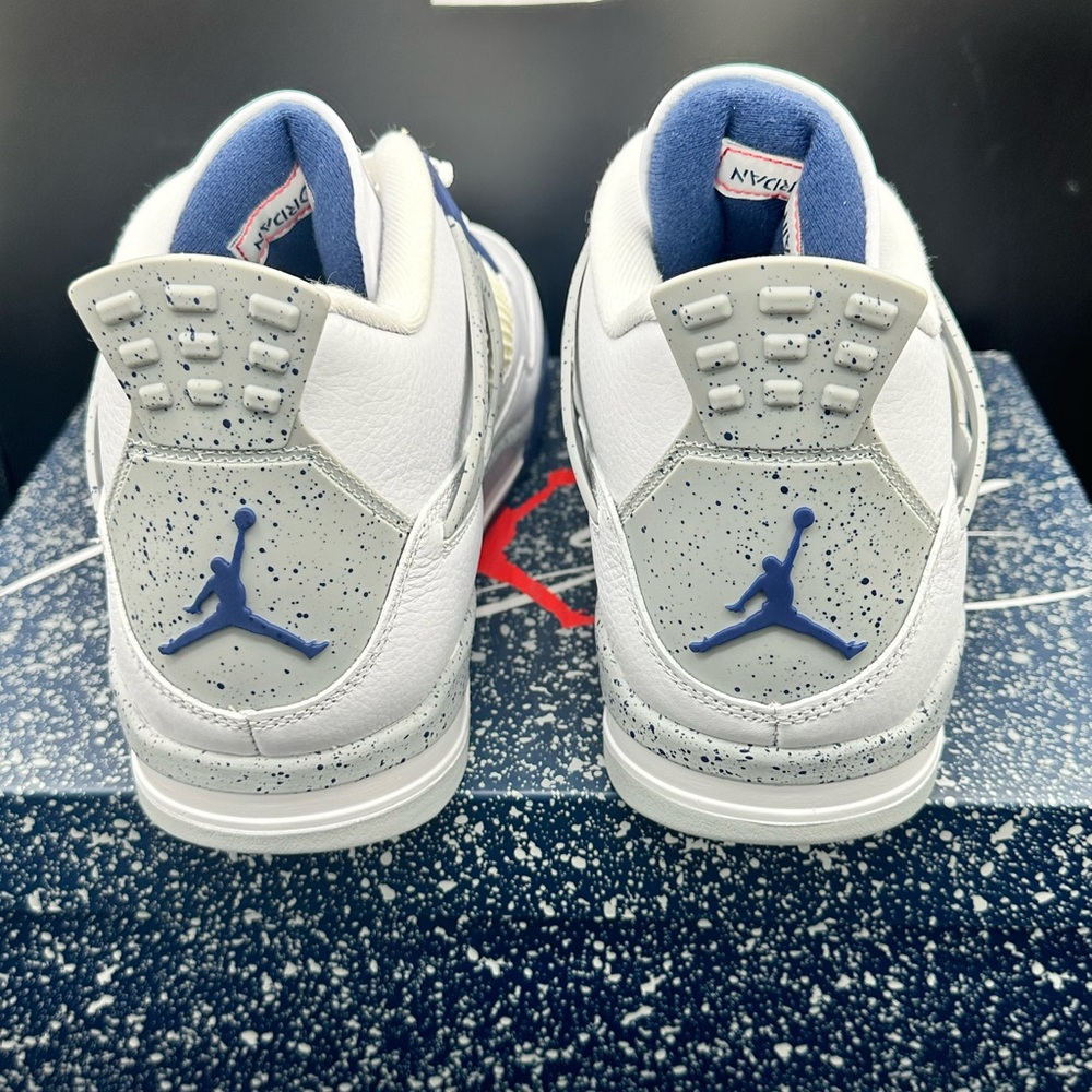 AIr Jordan 4 Midnight Navy Size 12 DH6927-140 NEW WITH BOX - Picture 3 of 5